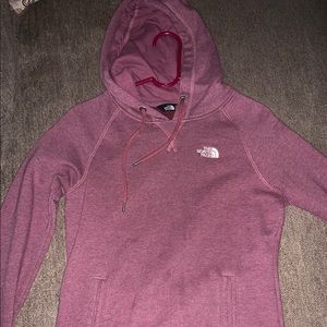 Purple-y THE NORTH FACE hoodie!
